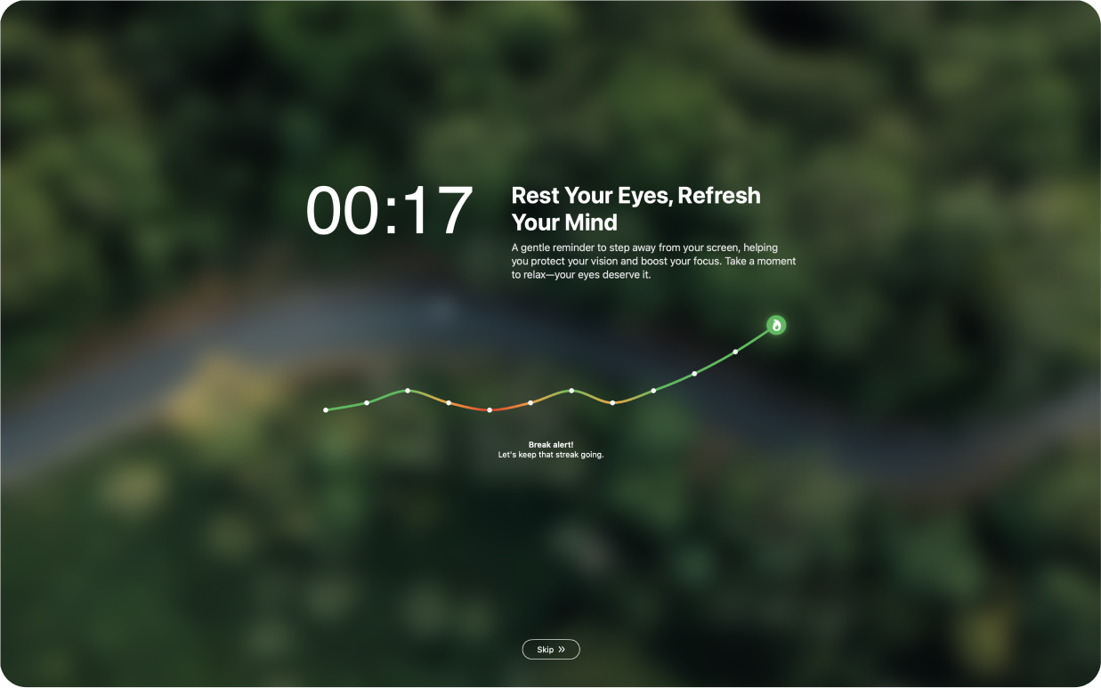 DeskRest App Preview
